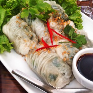 Vegetarian dumplings 